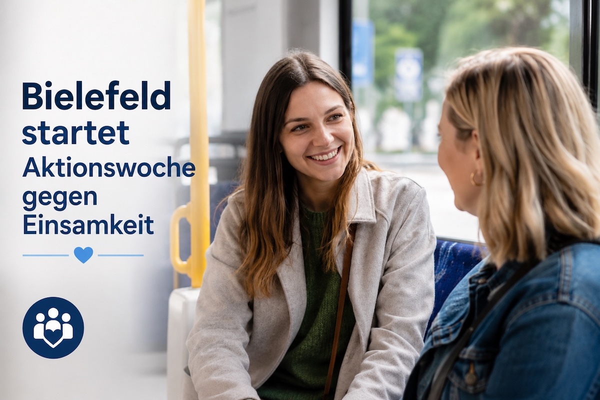 Bielefeld startet Aktionswoche gegen Einsamkeit