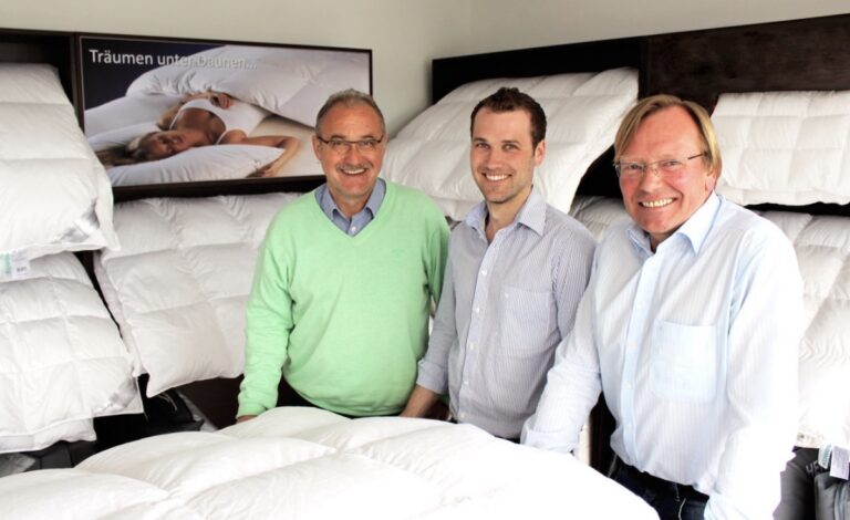 Team der Bielefelder Bettfedern Manufaktur Verse
