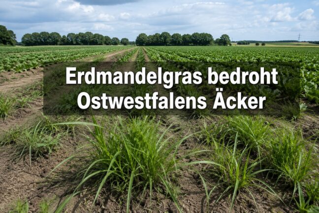 Erdmandelgras bedroht Landwirtschaft in Ostwestfalen 2026