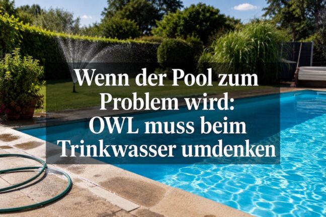 Pool wird zum Problem: OWL muss beim Trinkwasser umdenken 5 Pool wird zum Problem: OWL muss beim Trinkwasser umdenken