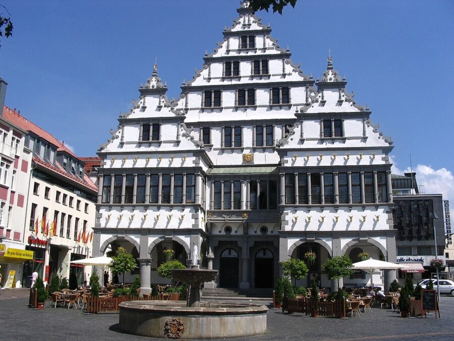 Rathaus Paderborn in Ostwestfalen