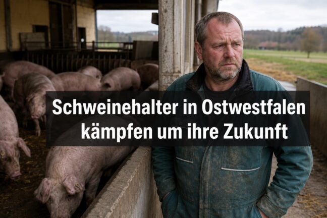 Schweinehalter in Ostwestfalen