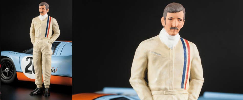 Jo Siffert Miniaturfigur von der Figurenmanufaktur