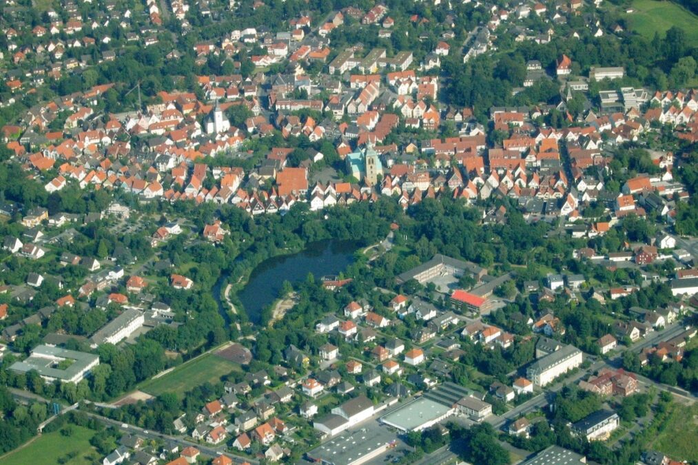 Historische Altstadt von Rheda-Wiedenbrück an der Ems