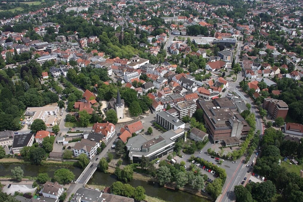 Bünde mit der Laurentiuskirche